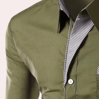 Herren Business Hemd Mit Kentkragen-Fashion Men Shirt Dress All-year-Cecile Lavelle-Cecile Lavelle