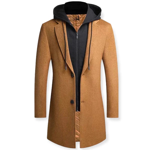 Men's Classic Hooded Coat