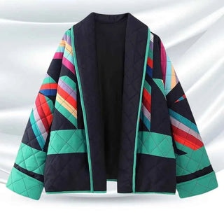 Vintage Jacke Karomuster-Jacke-Cecile Lavelle-Cecile Lavelle