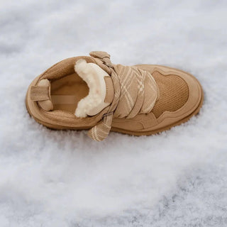 Winter Sneaker Damen Gefüttert mit Plateausohle