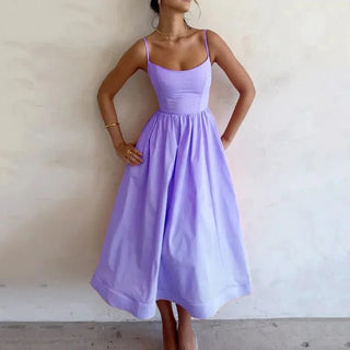Ärmelloses Festliches Kleid Damen - Cecile LavelleLila