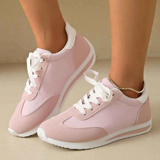 Atmungsaktiver Mesh Sneaker - Cecile LavelleRosa