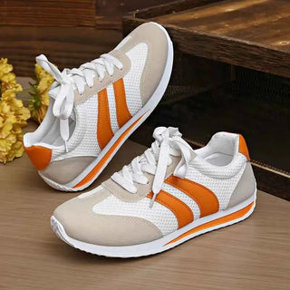Atmungsaktiver Mesh Sneaker - Cecile LavelleGrün - Weiß