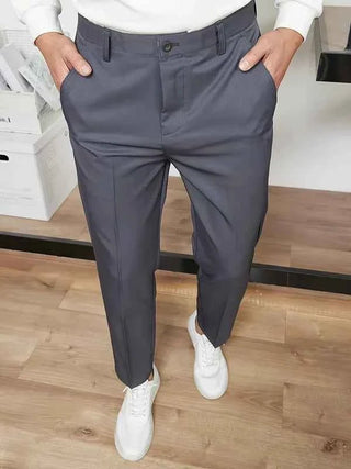 Bequeme Business Hosen Herren - Cecile LavelleGrau