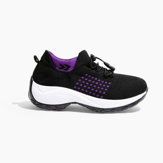 Bequeme Damen Laufschuhe Mit Dämpfender Sohle - Cecile LavelleLila