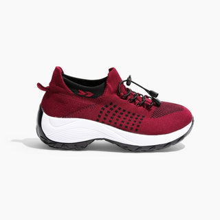 Bequeme Damen Laufschuhe Mit Dämpfender Sohle - Cecile LavelleRot