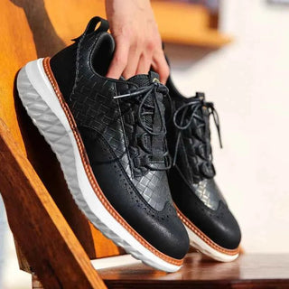 Bequeme Herren Sneaker - Cecile LavelleSchwarz