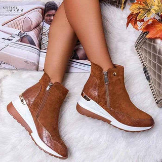 Bequeme Stiefeletten - Cecile LavelleBraun