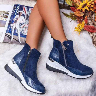 Bequeme Stiefeletten - Cecile LavelleMarineblau