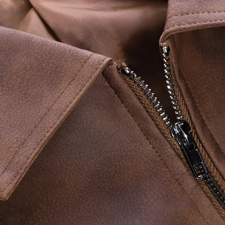 Bikerjacke Herren Slim Fit - Cecile LavelleArmeegrün