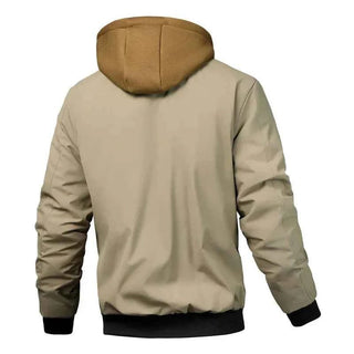 Bomberjacke Herren Mit Kapuze - Cecile LavelleSchwarz