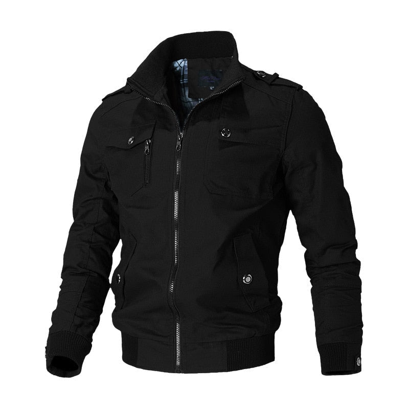 Men’s regular-fit bomber jacket