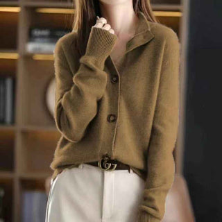 Cardigan mit Knöpfen - Cecile LavelleBraun