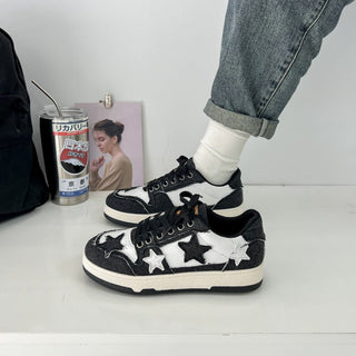 celina – jeans - sneaker mit sternapplikation im retro - look - Cecile Lavelle35