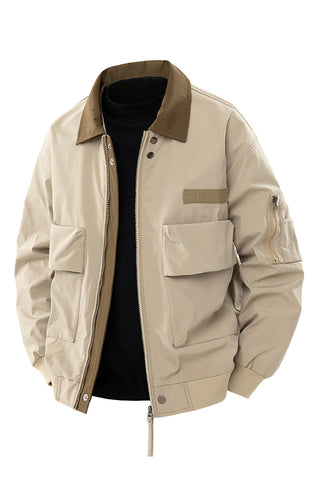 Chinohose Herren Slim Fit in Khaki