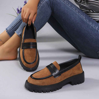 Chunky Loafers Damen - Cecile LavelleBraun
