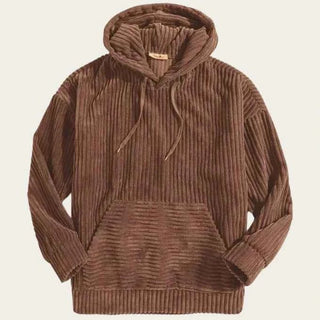 Cord Kapuzenjacke Herren - Cecile LavelleBraun