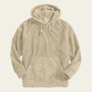 Cord Kapuzenjacke Herren - Cecile LavelleBeige
