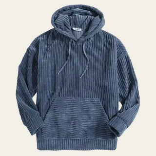 Cord Kapuzenjacke Herren - Cecile LavelleBlau