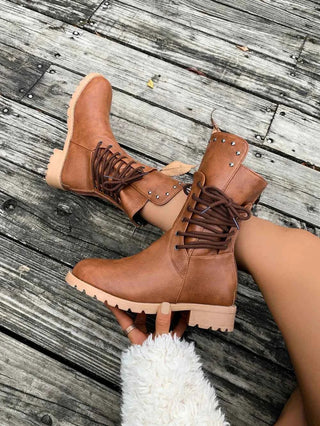 Damen Schnürstiefel - Cecile LavelleSchwarz