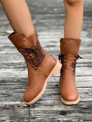 Damen Schnürstiefel - Cecile LavelleSchwarz