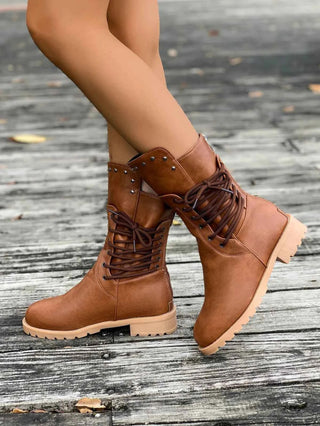 Damen Schnürstiefel - Cecile LavelleSchwarz