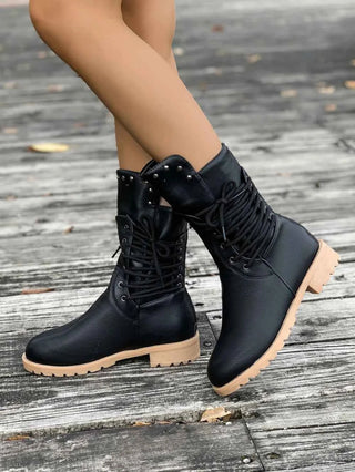 Damen Schnürstiefel - Cecile LavelleSchwarz