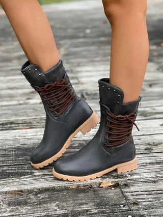 Damen Schnürstiefel - Cecile LavelleSchwarz