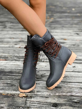 Damen Schnürstiefel - Cecile LavelleSchwarz
