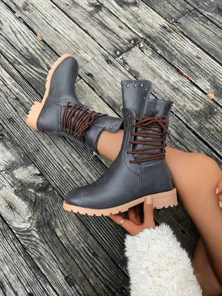 Damen Schnürstiefel - Cecile LavelleSchwarz