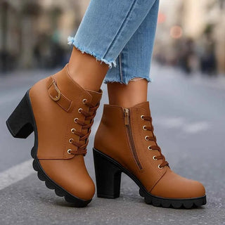 Damen Schnürstiefeletten - Cecile LavelleBraun