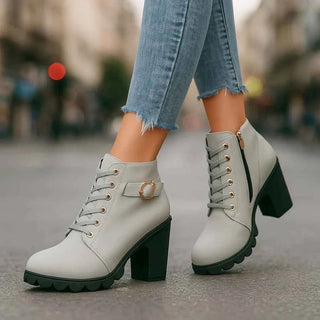 Damen Schnürstiefeletten - Cecile LavelleGrau