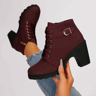 Damen Schnürstiefeletten - Cecile LavelleSchwarz