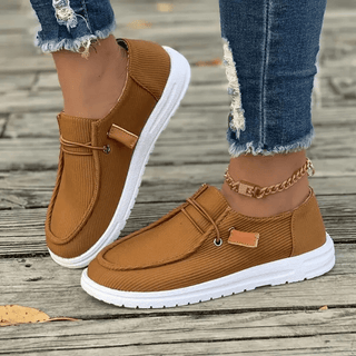 Damen Slip - On Schuhe Flach - Cecile LavelleDunkelbraun