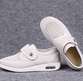 Damen Sneaker Mit Komfortsohle Und Klettverschluss - Cecile LavelleSchwarz