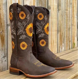 Damen Stiefel Boho - Chic - Cecile LavelleDunkelbraun