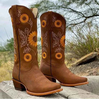 Damen Stiefel Boho - Chic - Cecile LavelleBraun