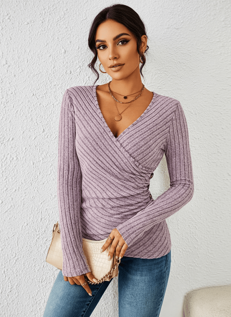 Women's Long-Sleeve Elegant Top