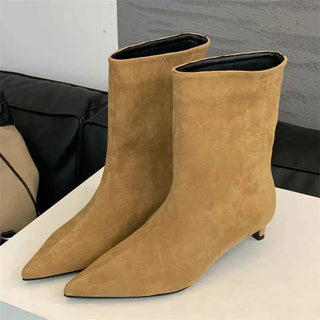 Elegante Stiefeletten - Cecile LavelleHellbraun