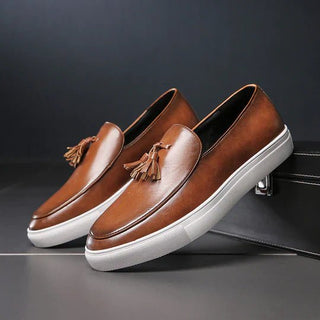 Elegante Tassel Loafer Herren - Cecile LavelleBraun