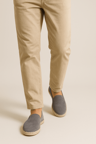 Espadrilles Slip - On Freizeit - Cecile LavelleGrau