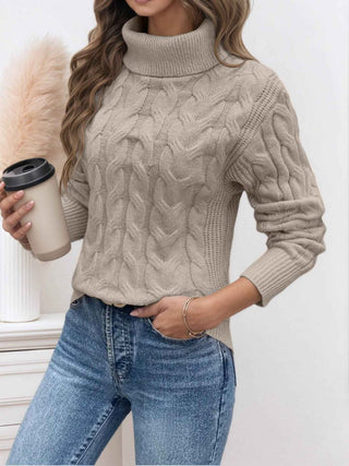 Feinstrick Pullover Damen - Cecile LavelleHellgrau