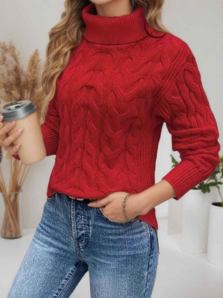 Feinstrick Pullover Damen - Cecile LavelleRot