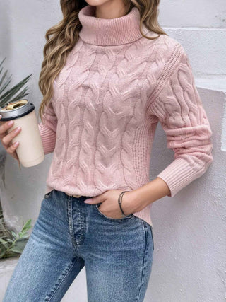 Feinstrick Pullover Damen - Cecile LavelleHellrosa