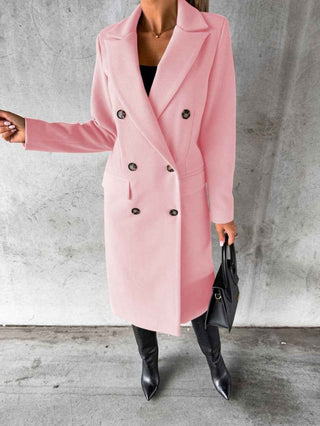 Figurbetonter Trenchcoat in Long - Form - Cecile LavelleKhaki