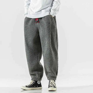 Fleece Loungehose Herren - Cecile LavelleGrau