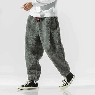 Fleece Loungehose Herren - Cecile LavelleGrau