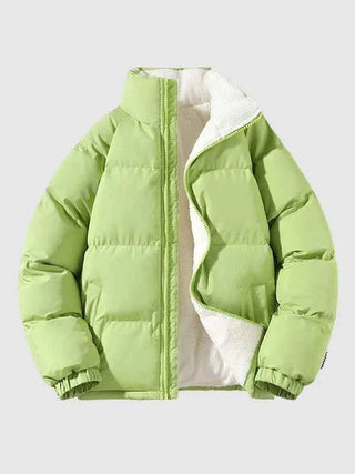 Gefütterte Fleecejacke - Cecile LavelleHellgrün
