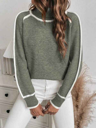 Gefütterter pullover Oversize - Cecile LavelleGrün
