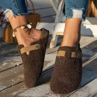 Hausschuhe Damen Winter - Cecile LavelleBraun